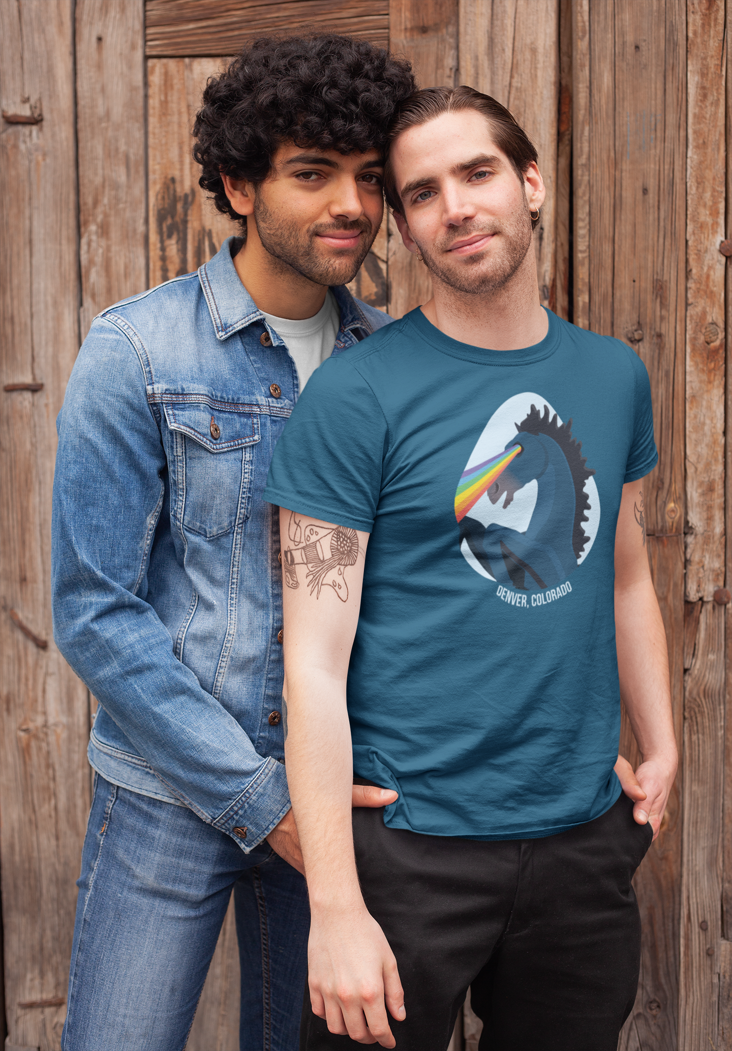 Denver Blucifer Pride Eyes - Unisex Shirt