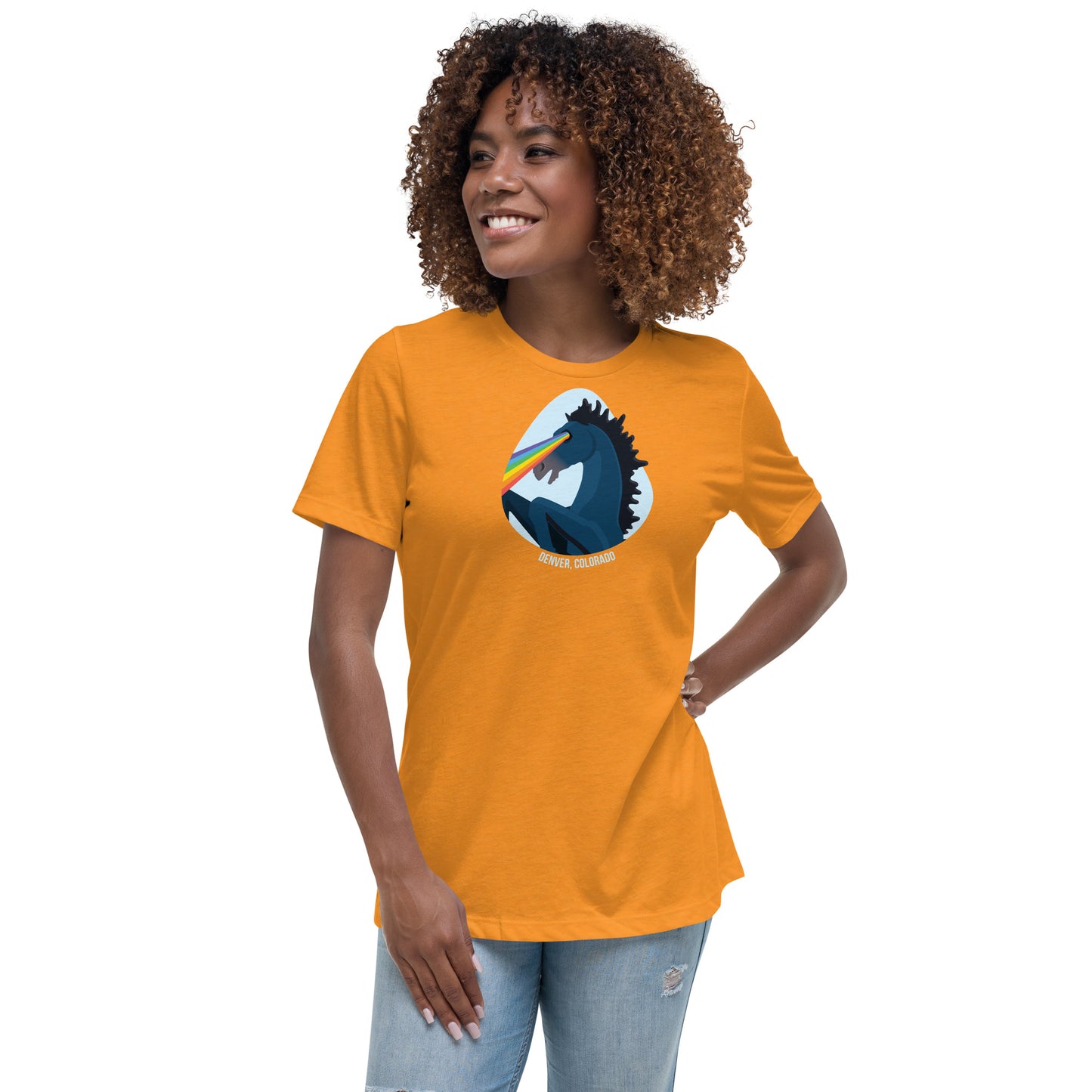 Denver Blucifer Pride Eyes - Women's Shirt