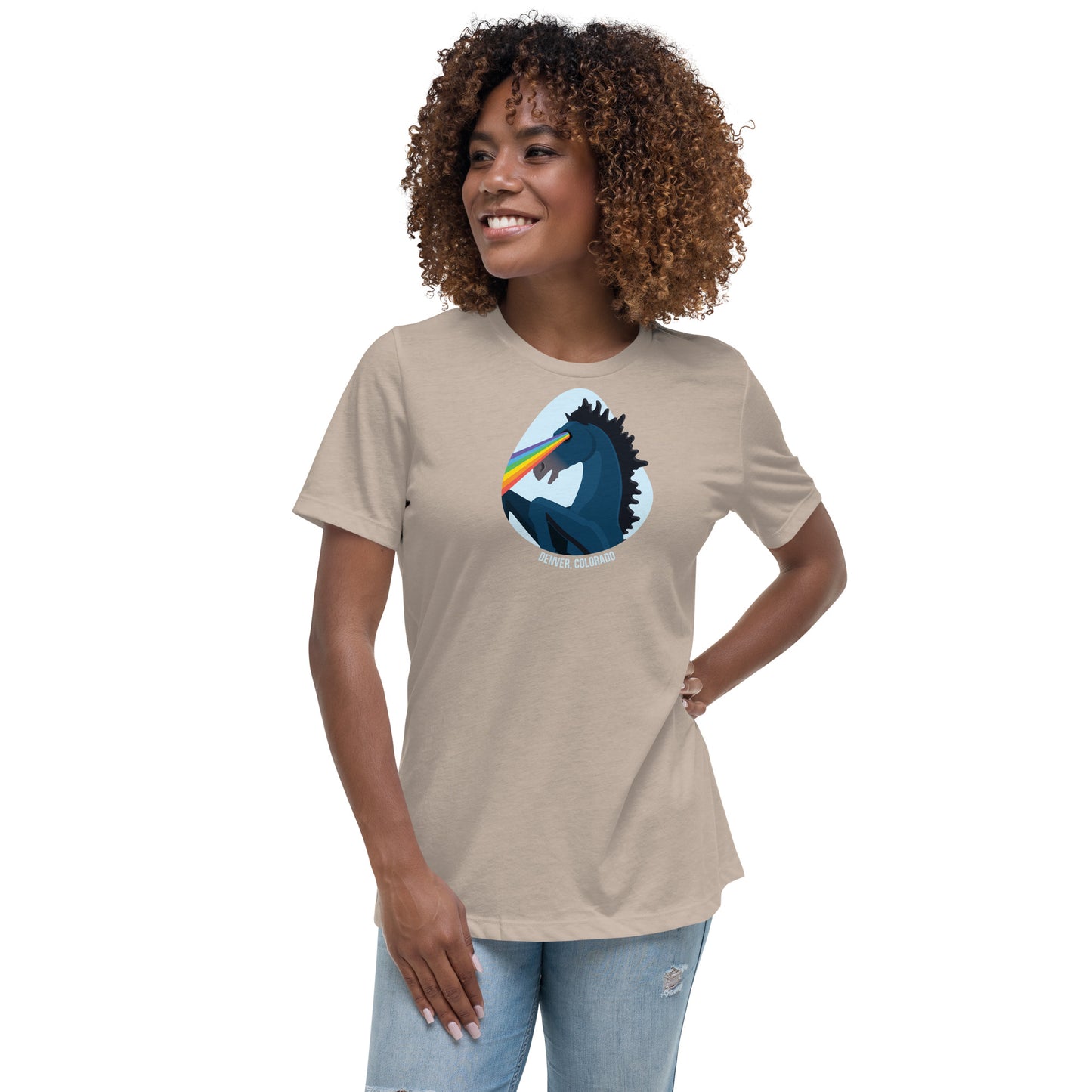 Denver Blucifer Pride Eyes - Women's Shirt