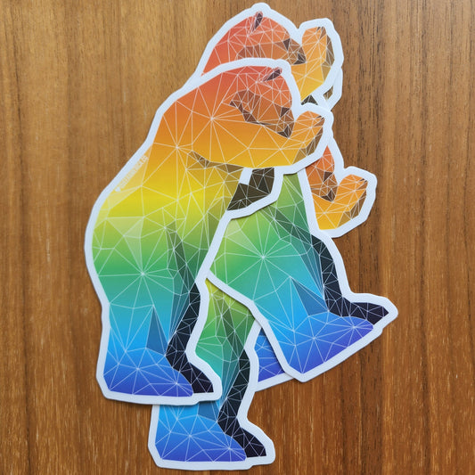 Denver Big Blue Bear - Sticker (5")