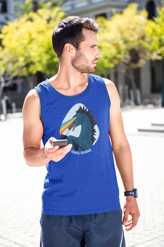 Denver Blucifer Pride Eyes - Unisex Tank Top