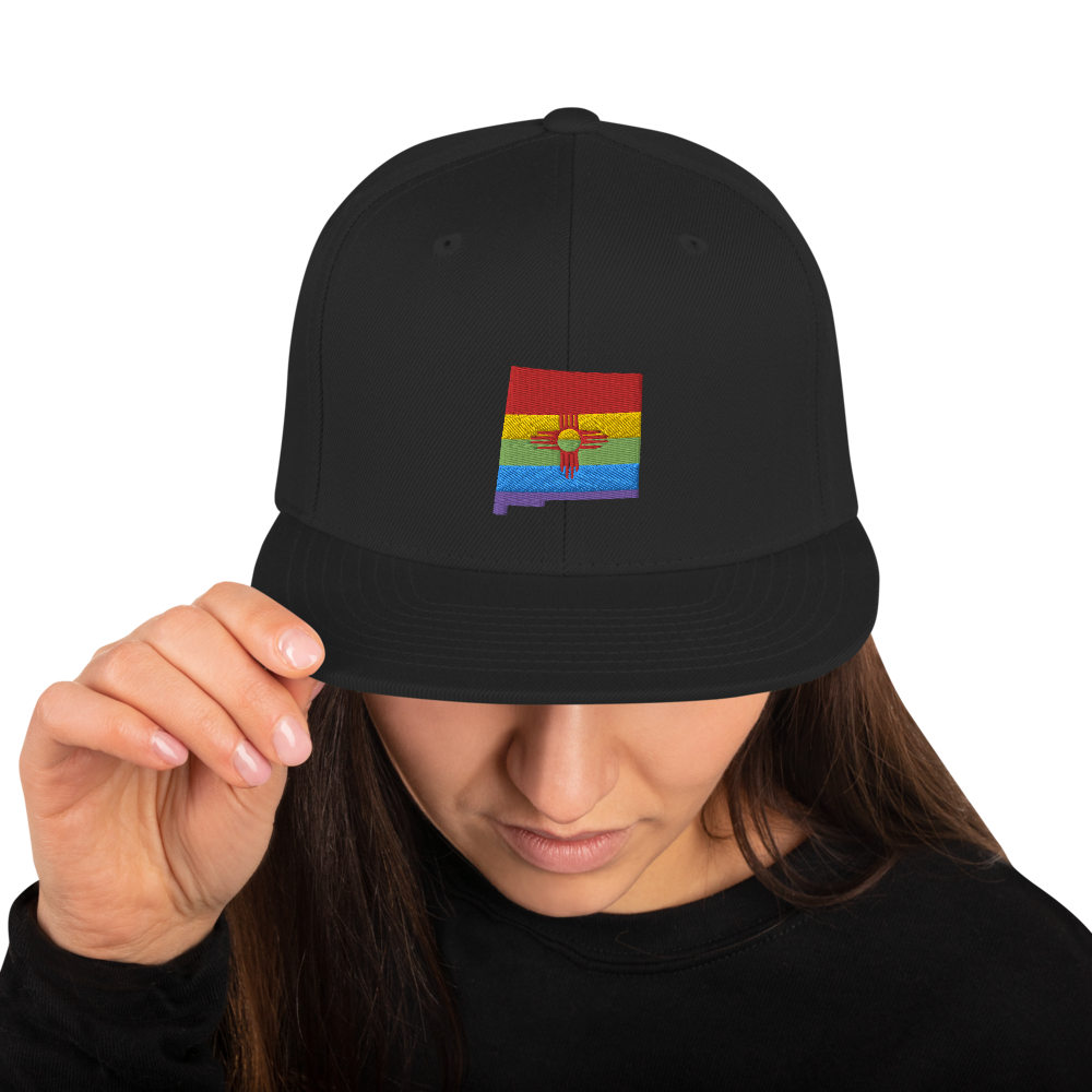 New Mexico Pride - Snapback Hat (Embroidered)