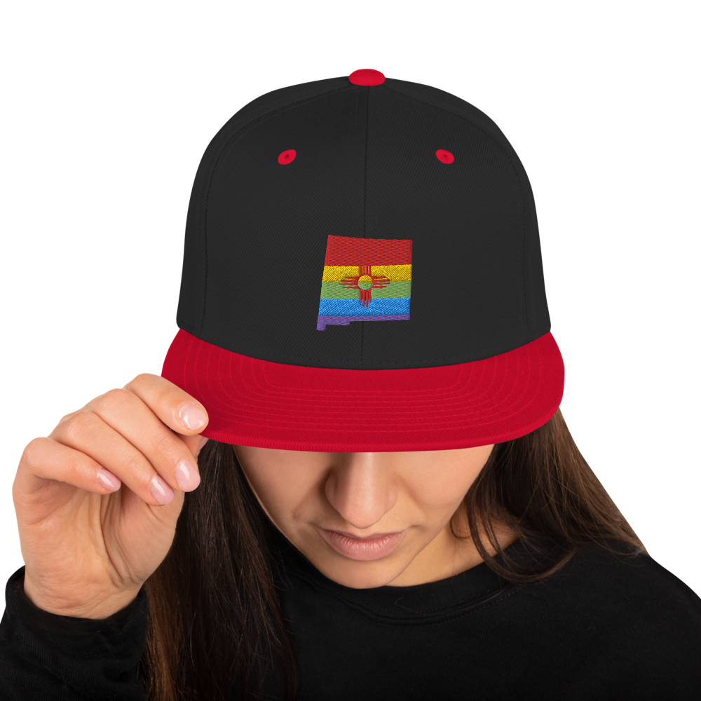 New Mexico Pride - Snapback Hat (Embroidered)