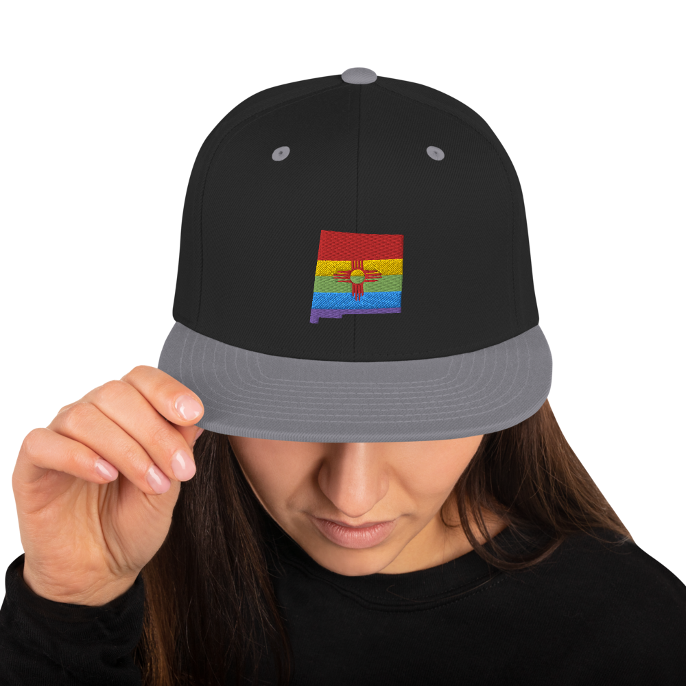 New Mexico Pride - Snapback Hat (Embroidered)