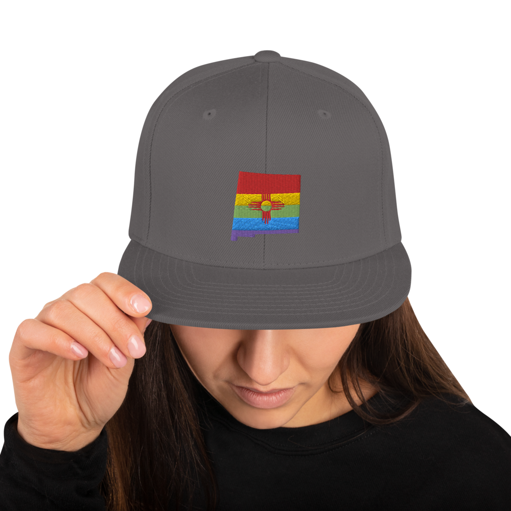 New Mexico Pride - Snapback Hat (Embroidered)