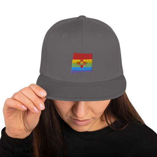 New Mexico Pride - Snapback Hat (Embroidered)