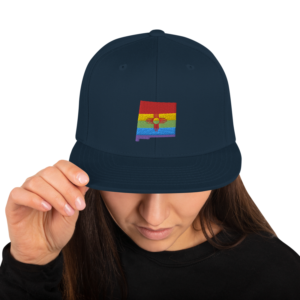 New Mexico Pride - Snapback Hat (Embroidered)
