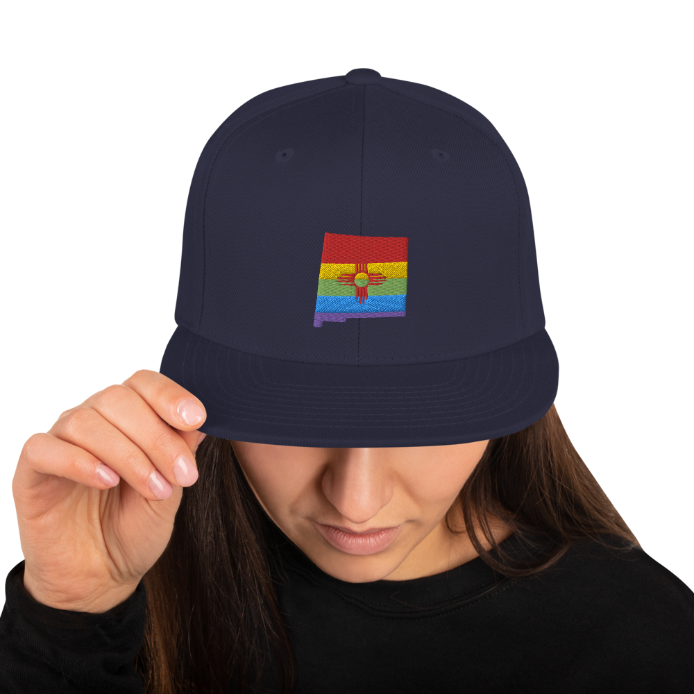 New Mexico Pride - Snapback Hat (Embroidered)