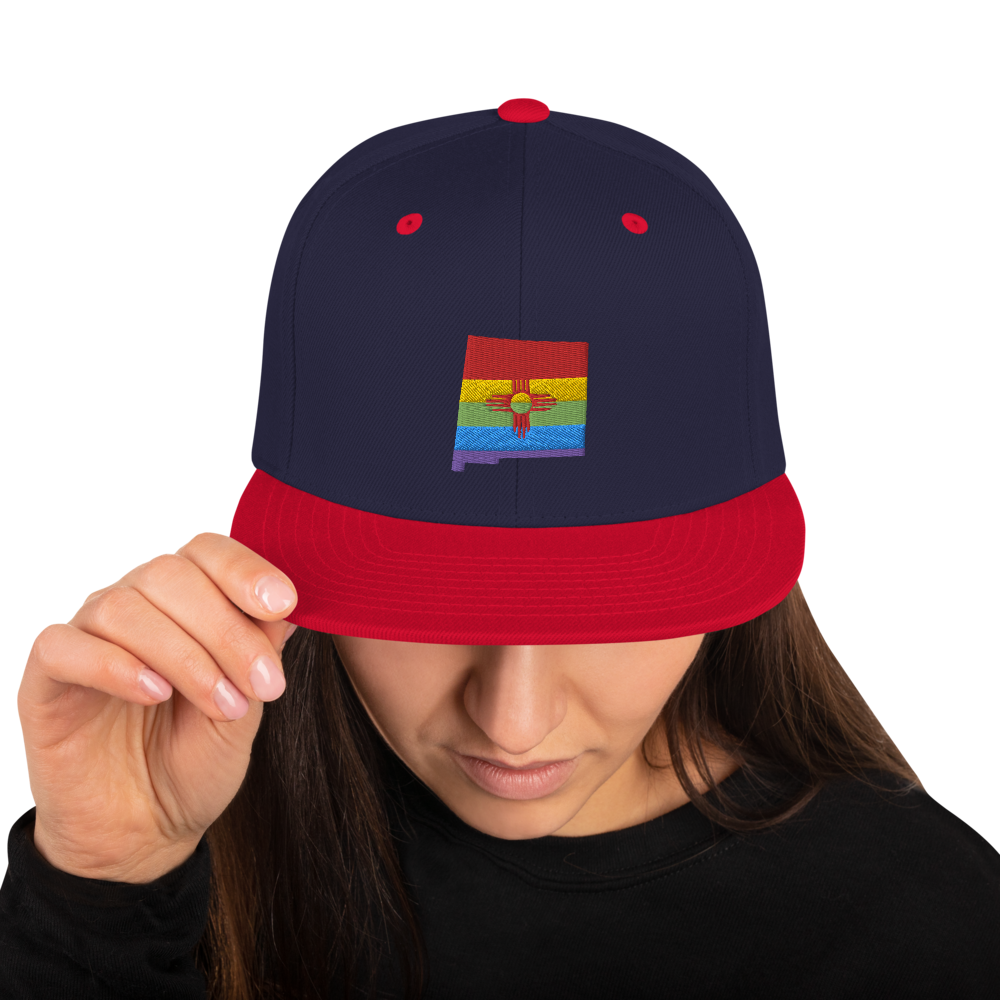 New Mexico Pride - Snapback Hat (Embroidered)