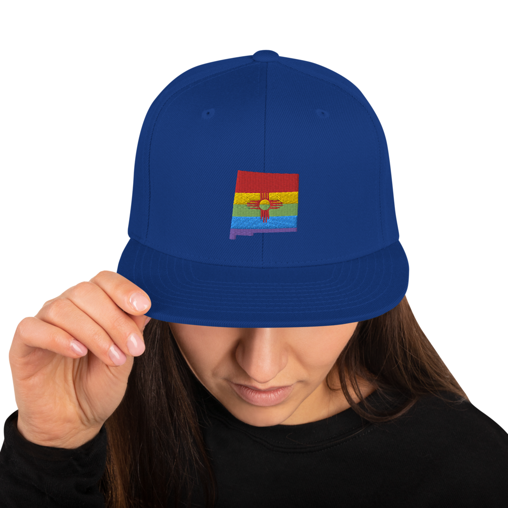 New Mexico Pride - Snapback Hat (Embroidered)