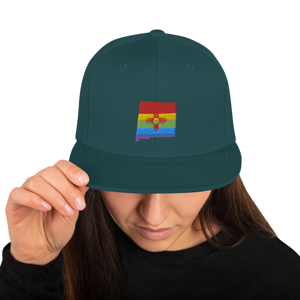 New Mexico Pride - Snapback Hat (Embroidered)