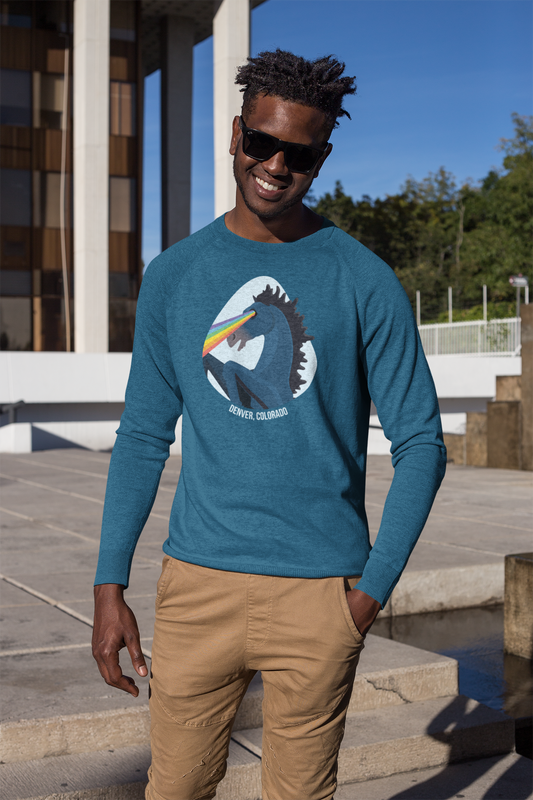 Denver Blucifer Pride Eyes - Unisex Long Sleeve