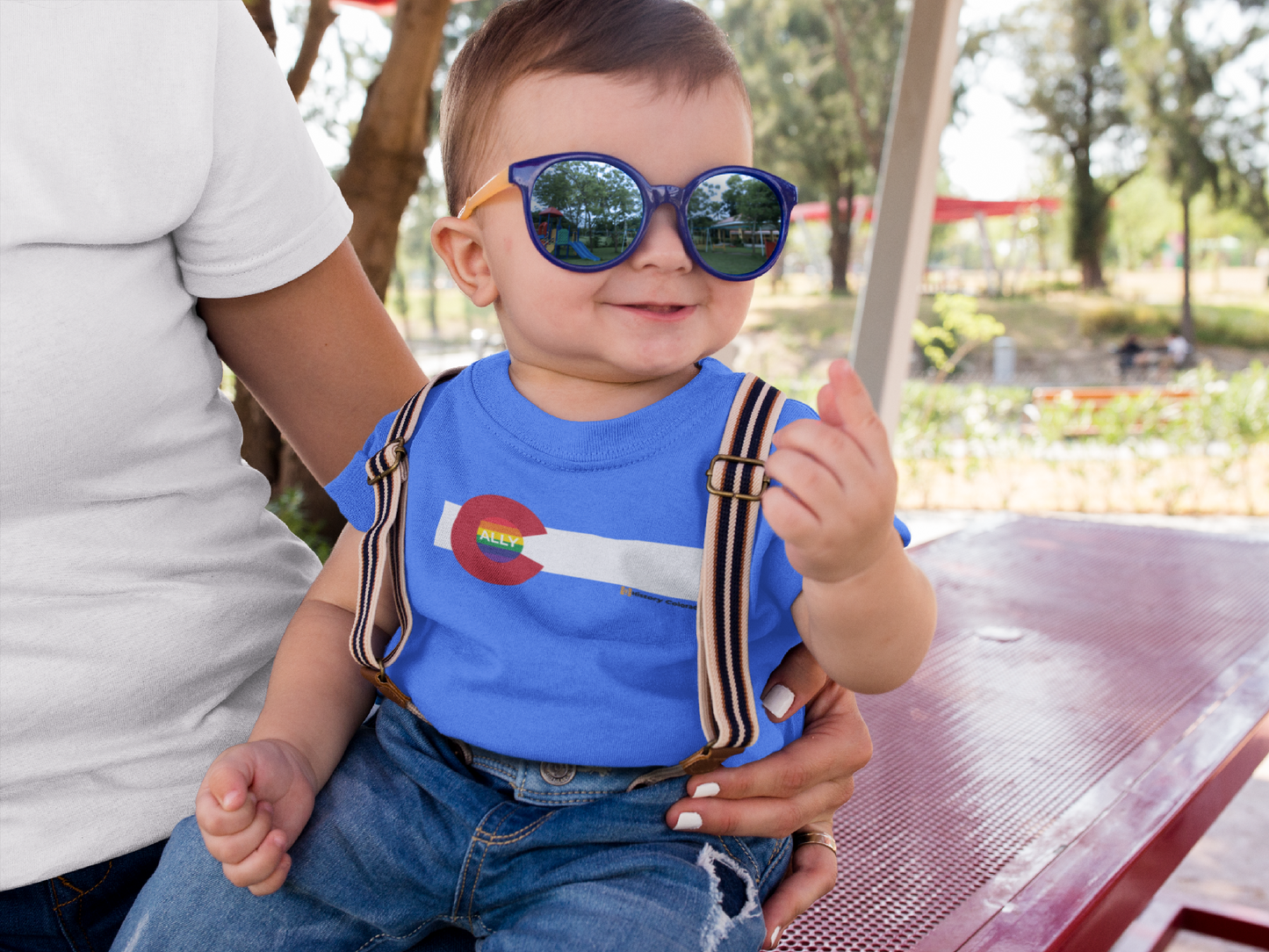 Colorado Flag Ally - Baby Shirt