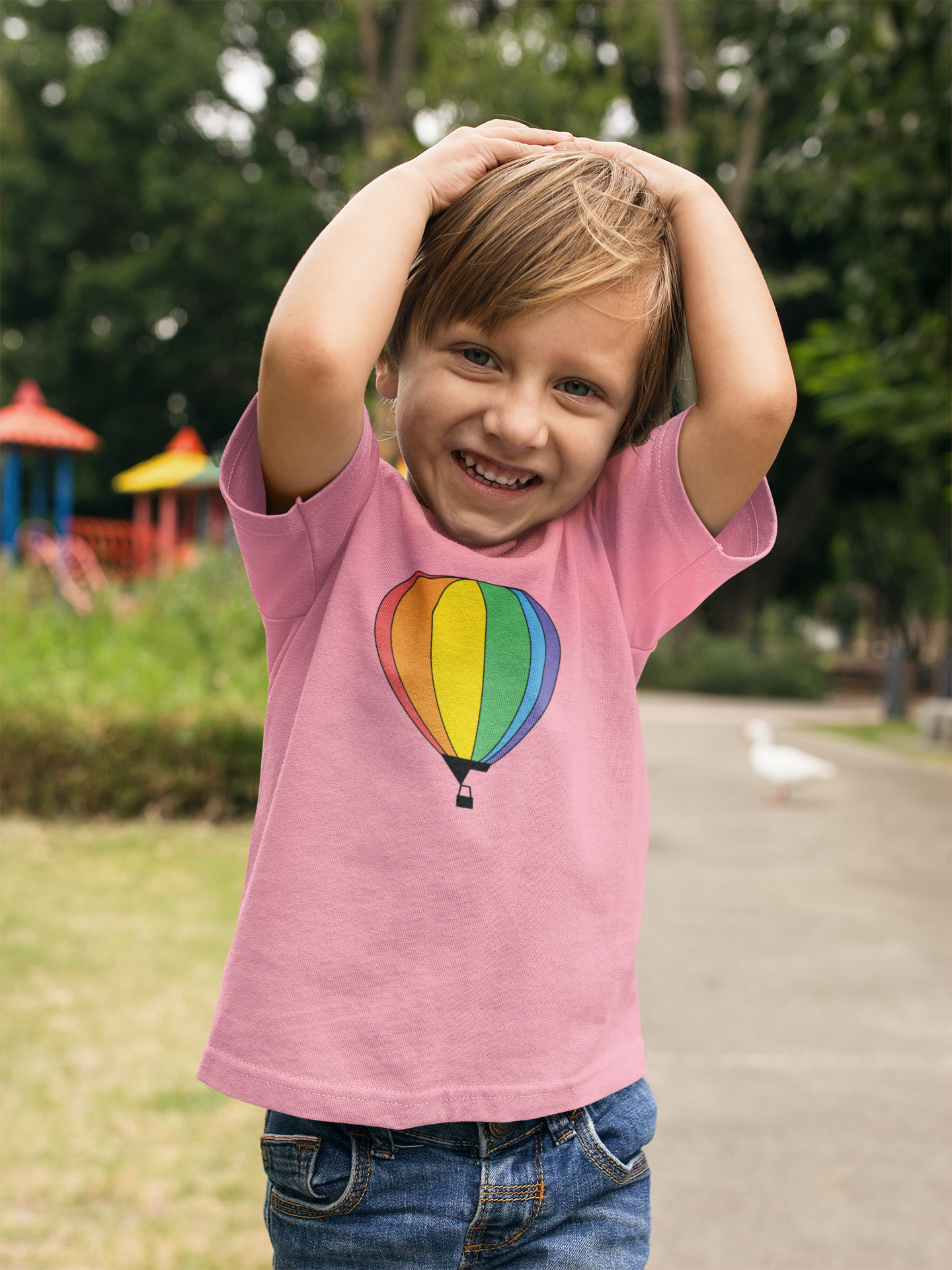 hot pink toddler shirt