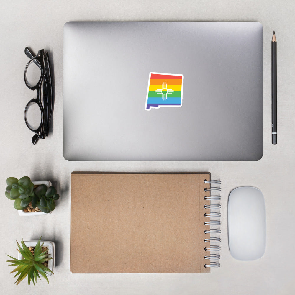 New Mexico State Rainbow - Sticker