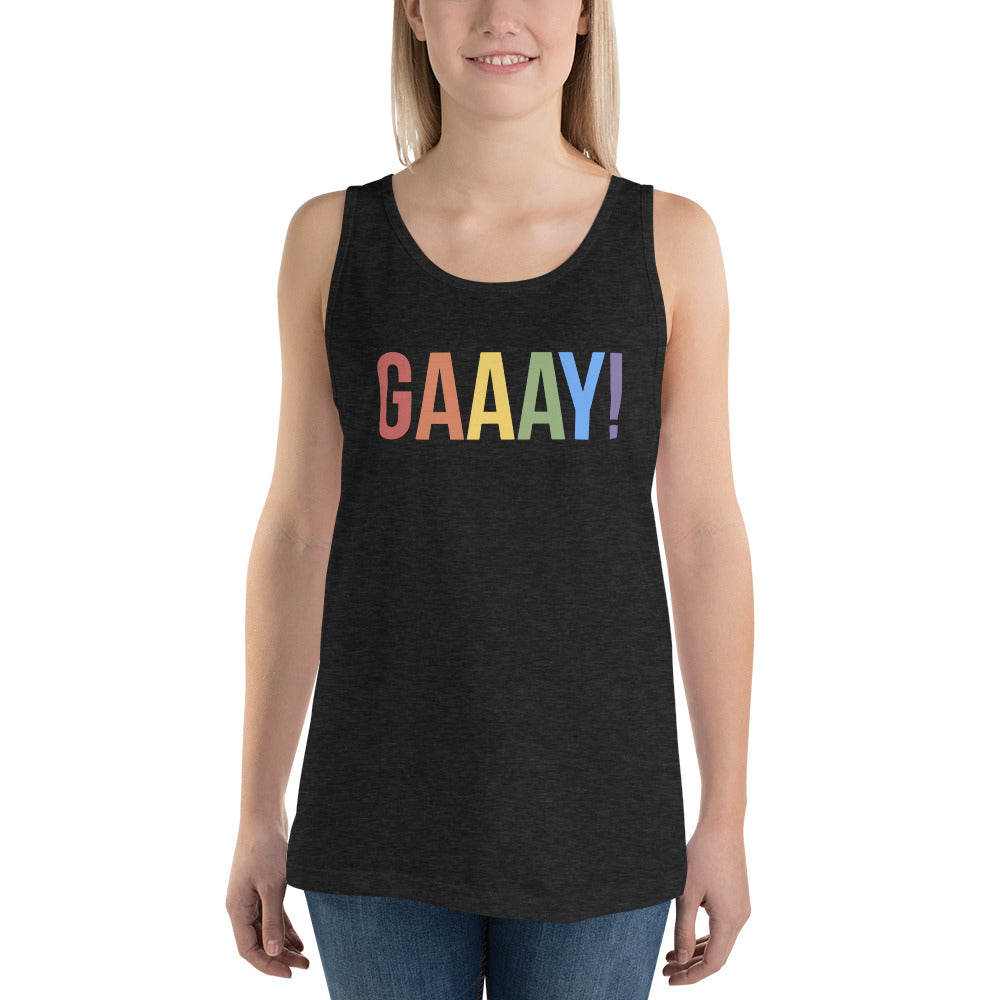 GAAAY! Pride - Unisex Tank Top