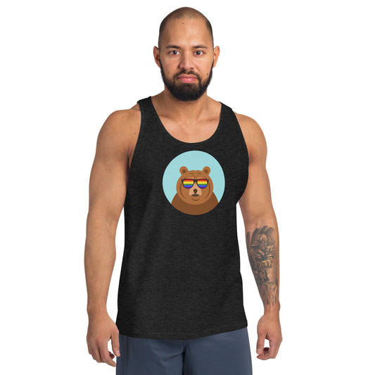 Bear Gay Pride - Unisex Tank Top
