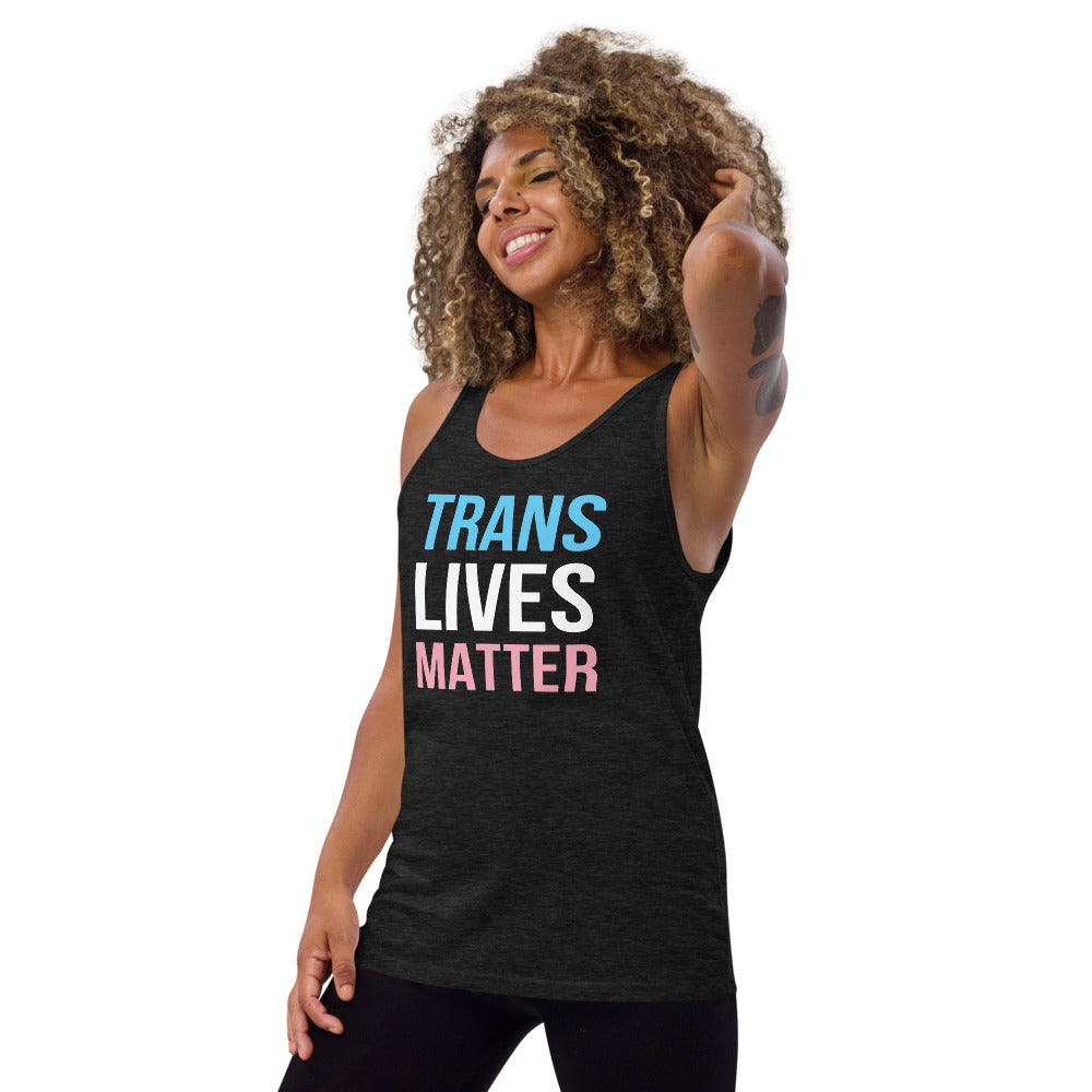 Trans Lives Matter - Unisex Tank Top