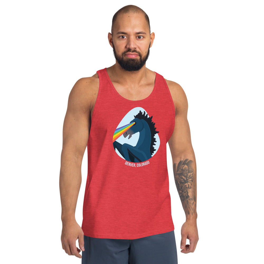Denver Blucifer Pride Eyes - Unisex Tank Top