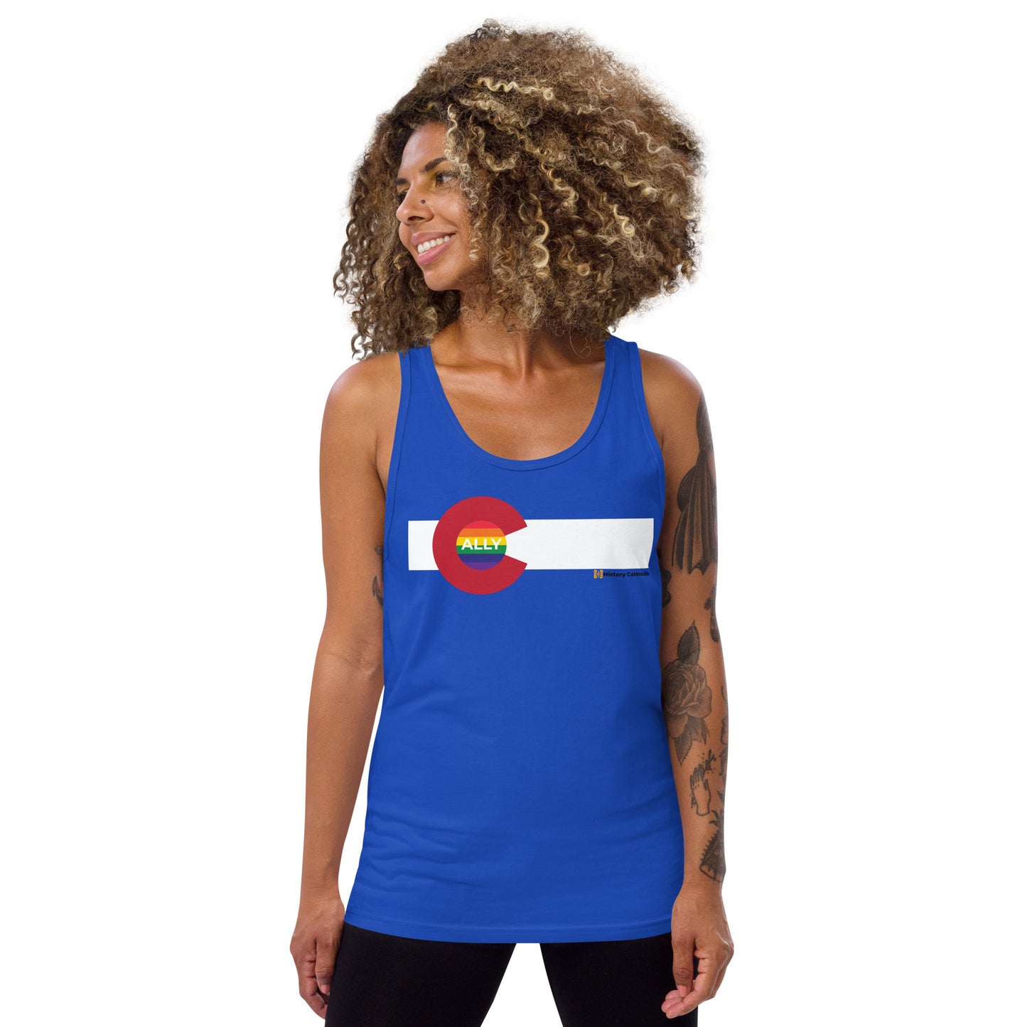 Colorado Flag Ally - Unisex Tank Top