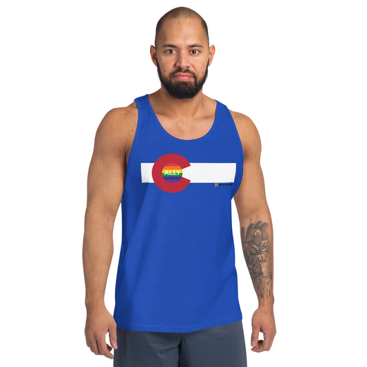 Colorado Flag Ally - Unisex Tank Top