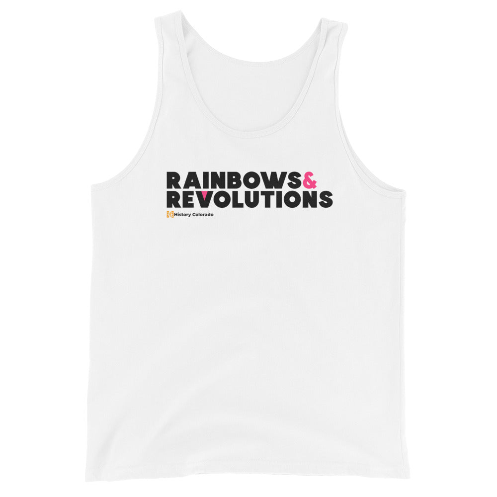 Rainbows & Revolutions - Unisex Tank Top