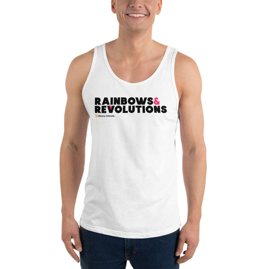 Rainbows & Revolutions - Unisex Tank Top