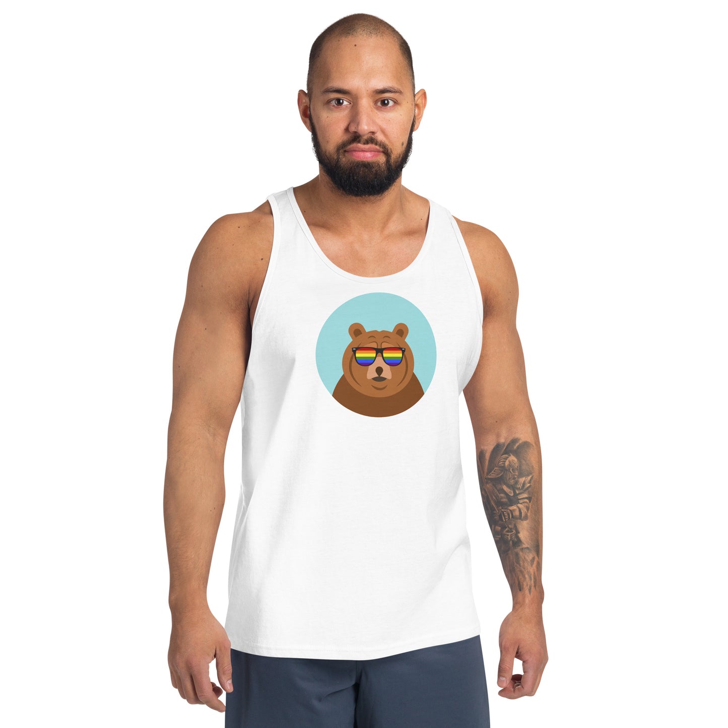 Bear Gay Pride - Unisex Tank Top