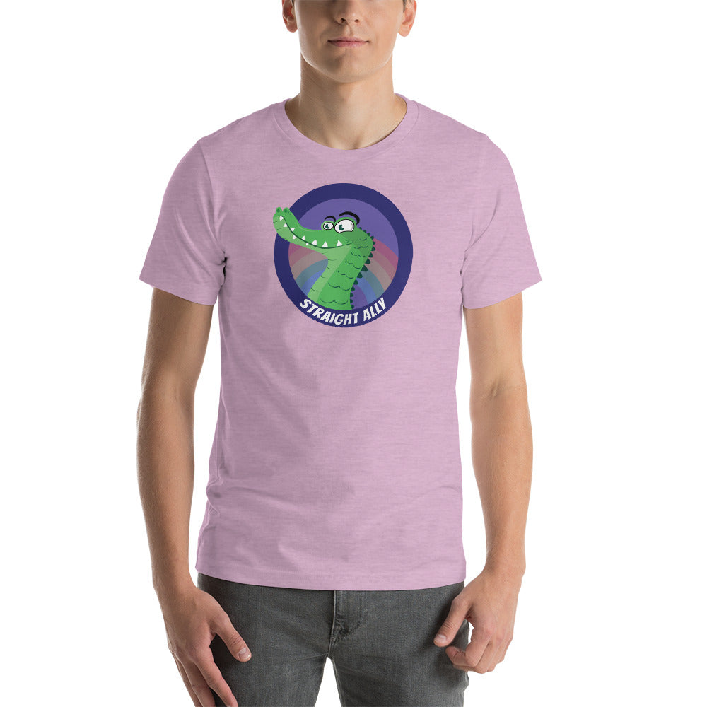 Straight Ally Alligator Shirt - Queer America Clothing