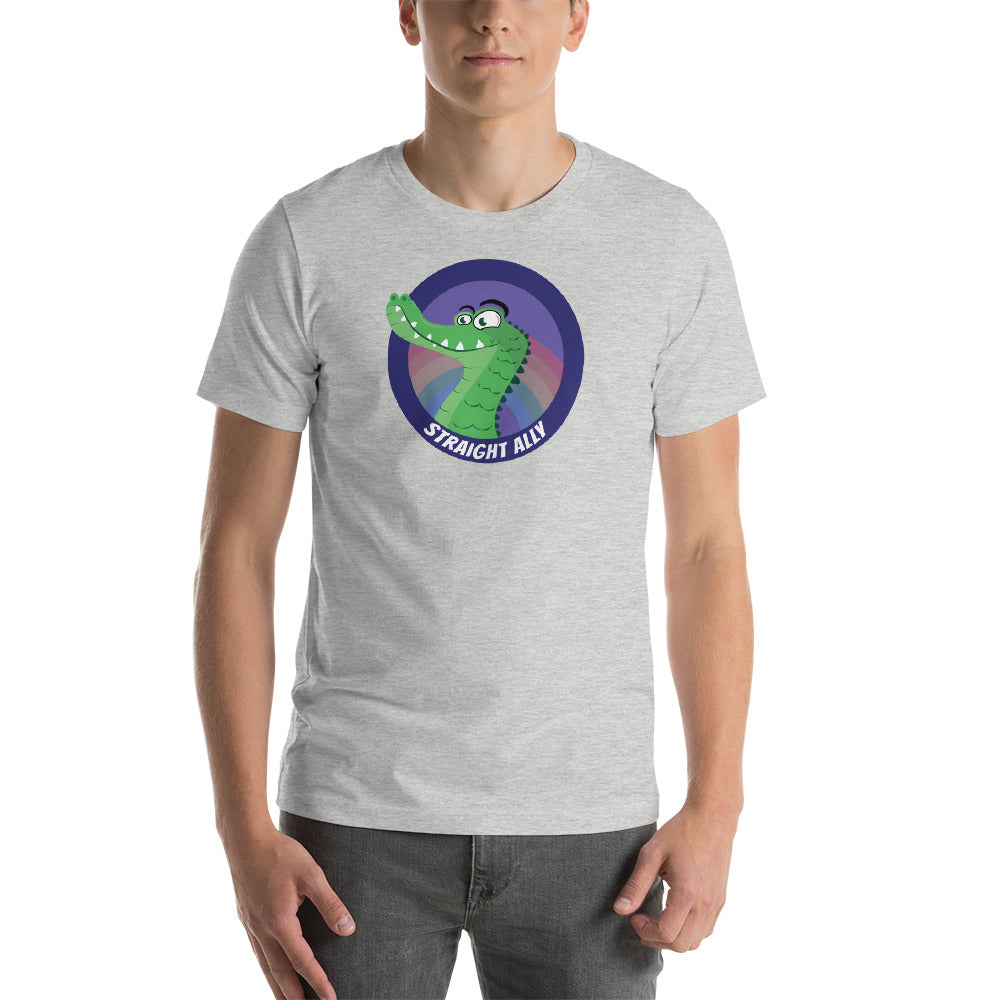 Straight Ally Alligator Shirt - Queer America Clothing