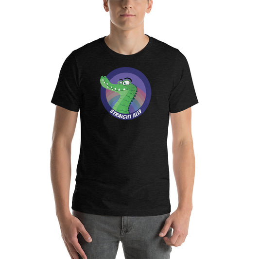 Straight Ally Alligator Shirt - Queer America Clothing