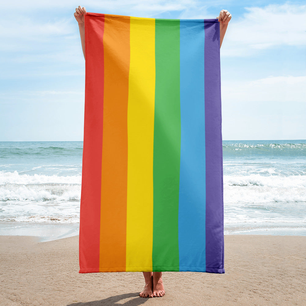 Rainbow Towel - Queer America Clothing