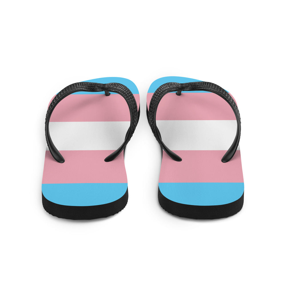 Tran Pride Flag - Flip-Flops
