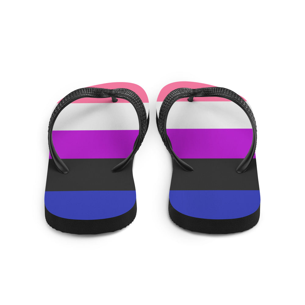 Gender Fluid Pride - Flip-Flops