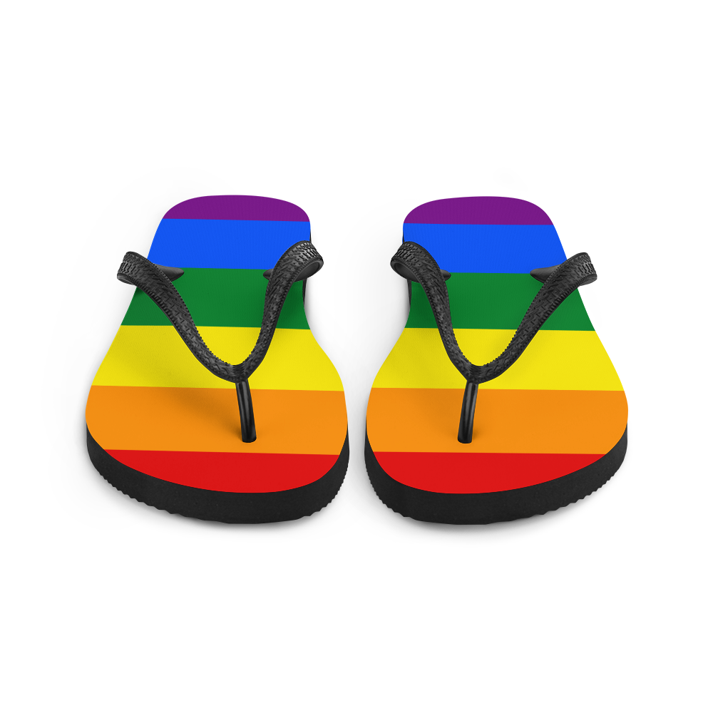 LGBTQ+ Rainbow Pride - Flip-Flops