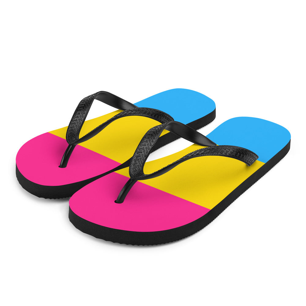 Pansexual Pride - Flip-Flops