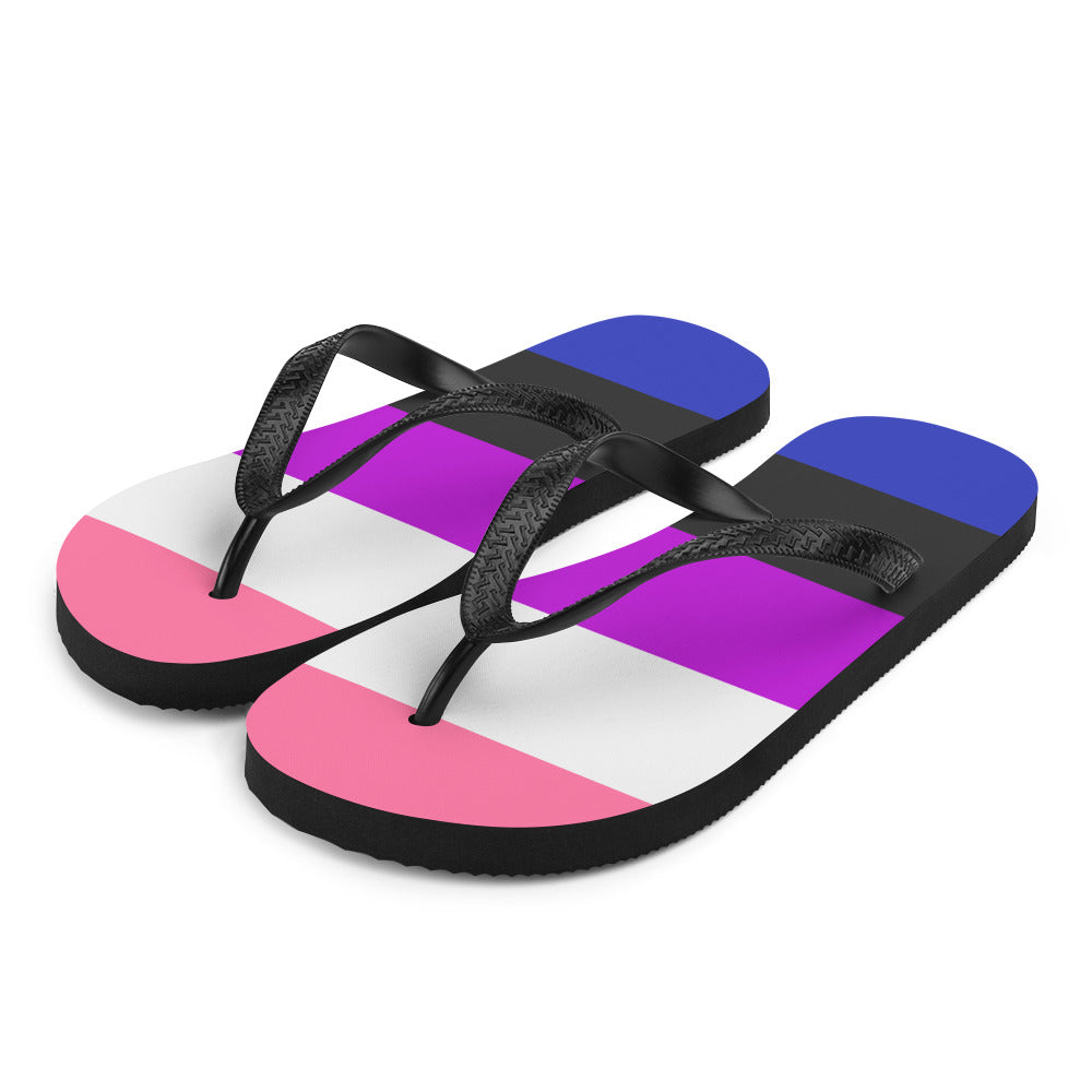 Gender Fluid Pride - Flip-Flops