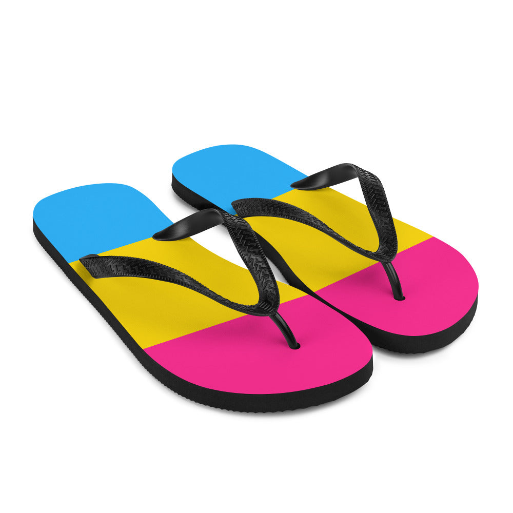 Pansexual Pride - Flip-Flops
