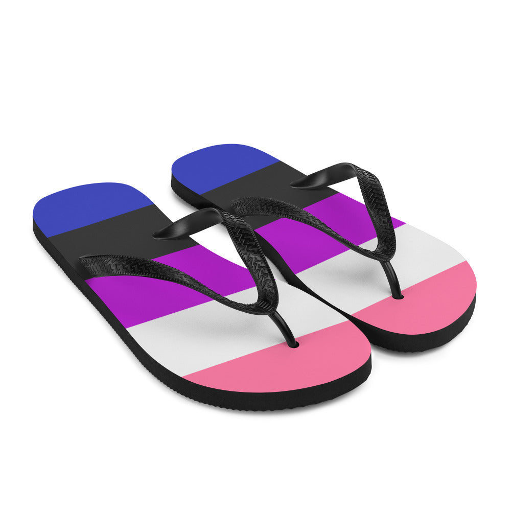 Gender Fluid Pride - Flip-Flops