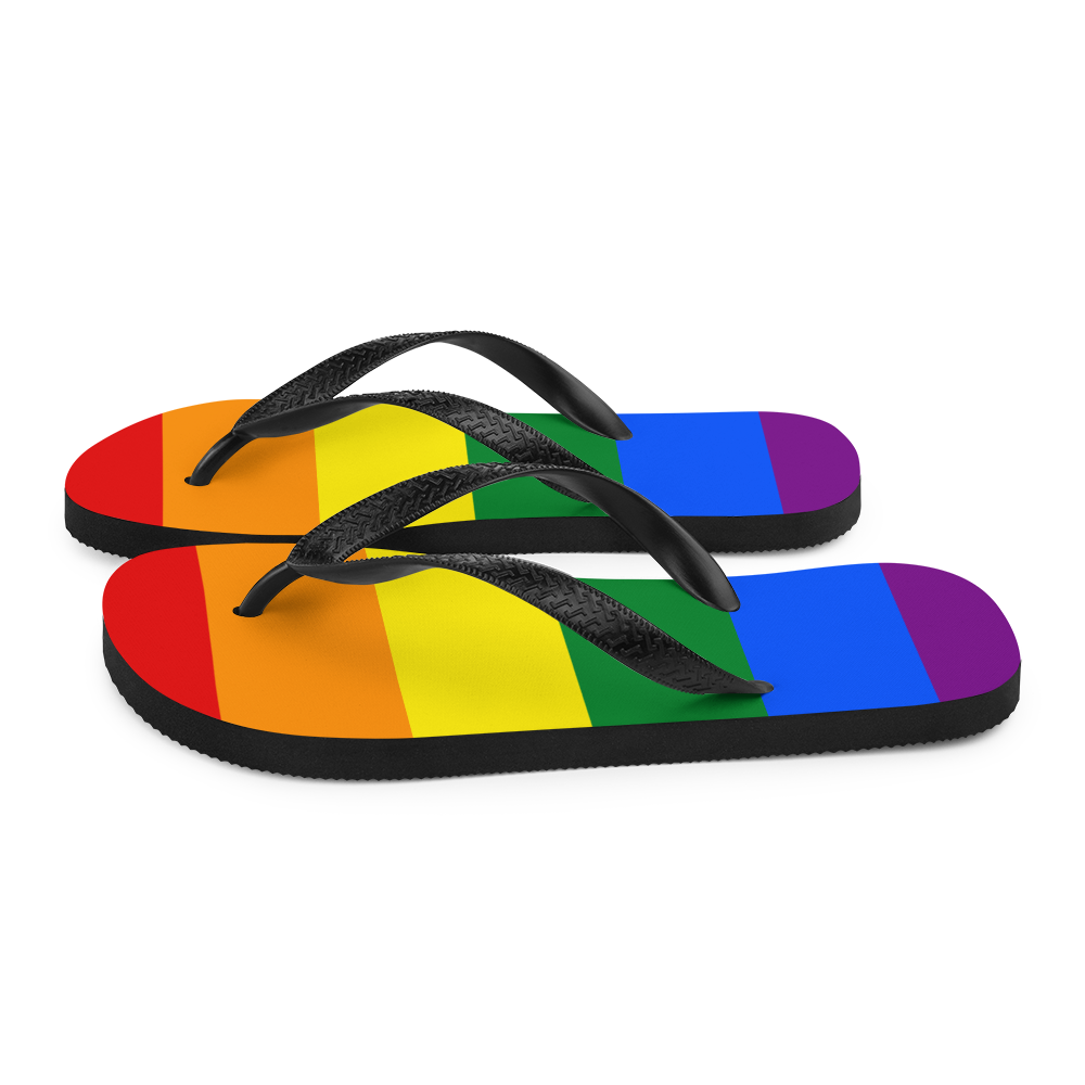 LGBTQ+ Rainbow Pride - Flip-Flops