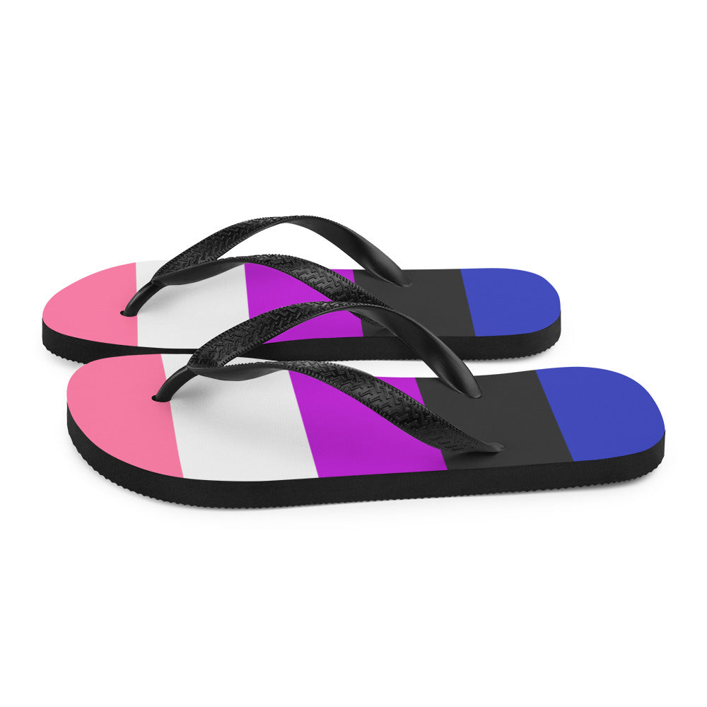 Gender Fluid Pride - Flip-Flops