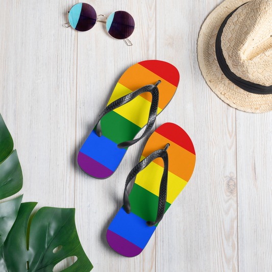LGBTQ+ Rainbow Pride - Flip-Flops
