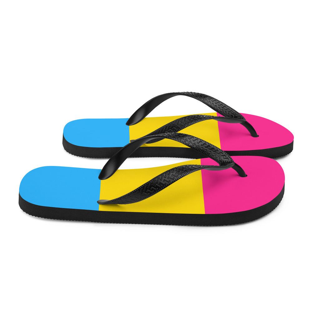 Pansexual Pride - Flip-Flops