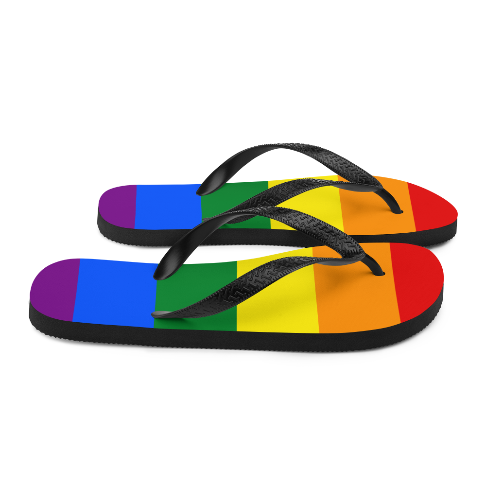 LGBTQ+ Rainbow Pride - Flip-Flops