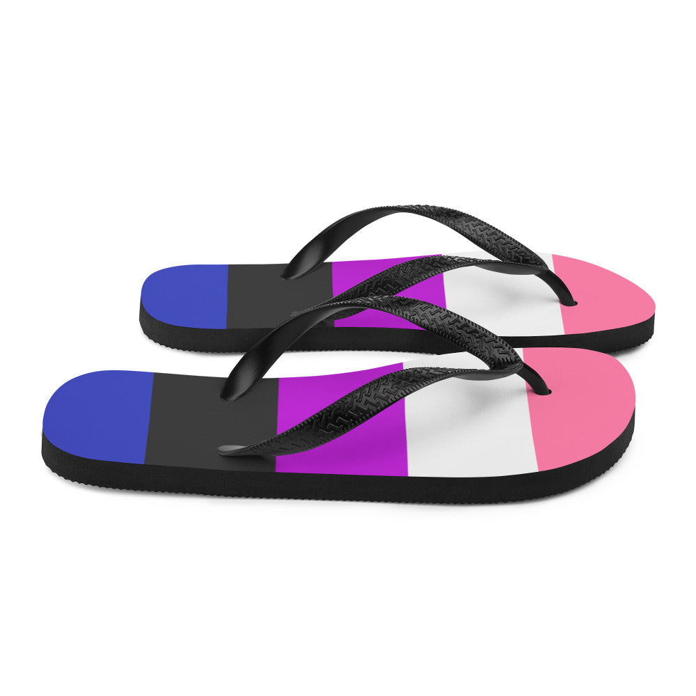 Gender Fluid Pride - Flip-Flops