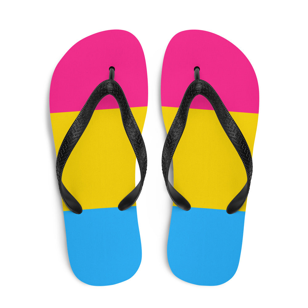 Pansexual Pride - Flip-Flops