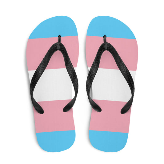 Tran Pride Flag - Flip-Flops