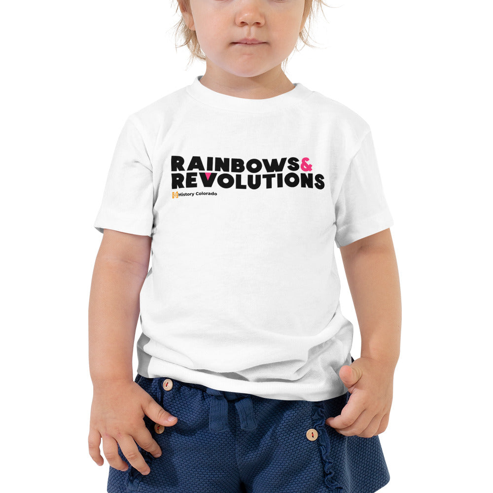 Rainbows & Revolutions - Toddler Shirt