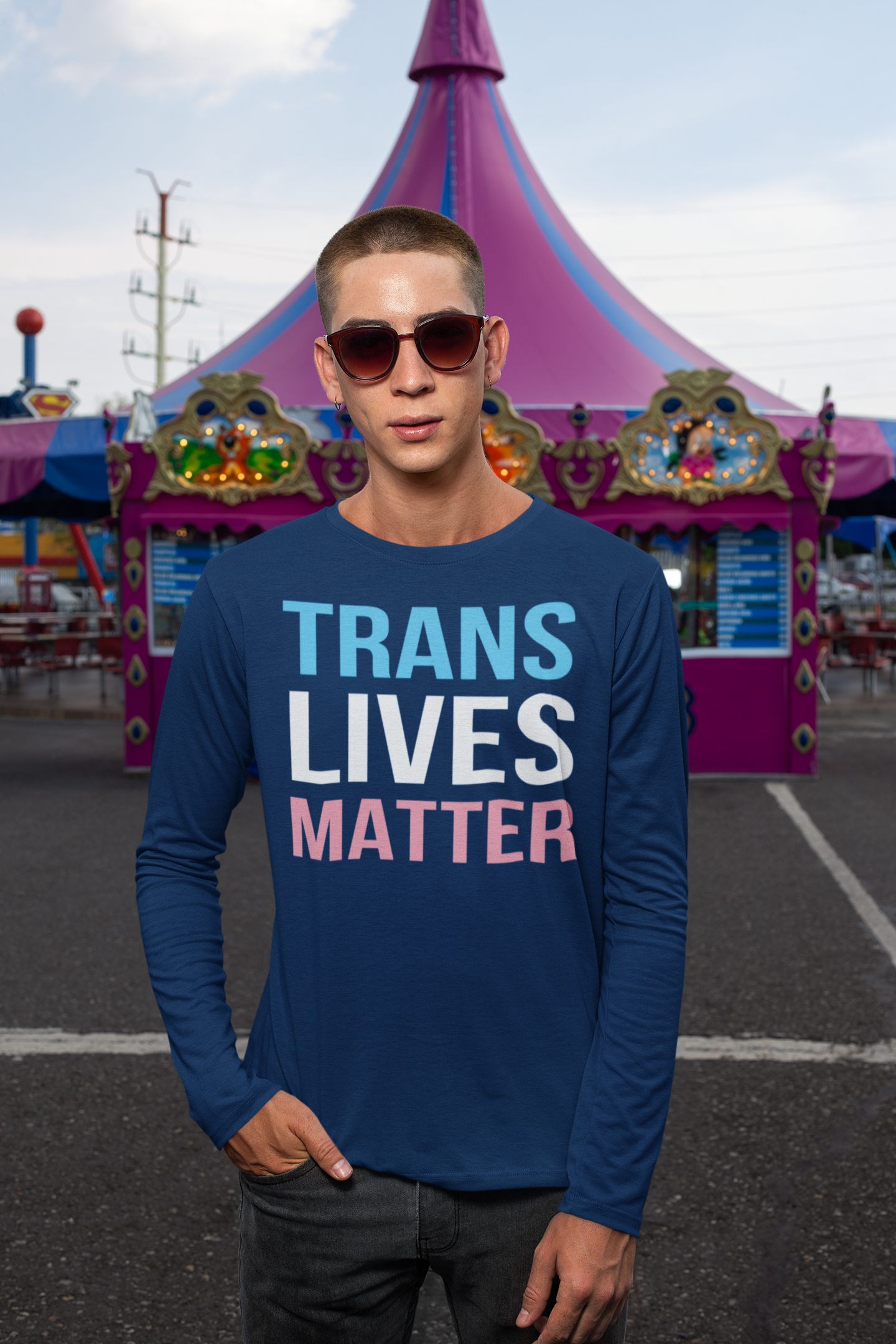 Trans Lives Matter - Unisex Long Sleeve
