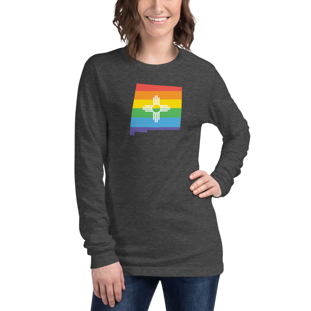 New Mexico State Rainbow - Unisex Long Sleeve